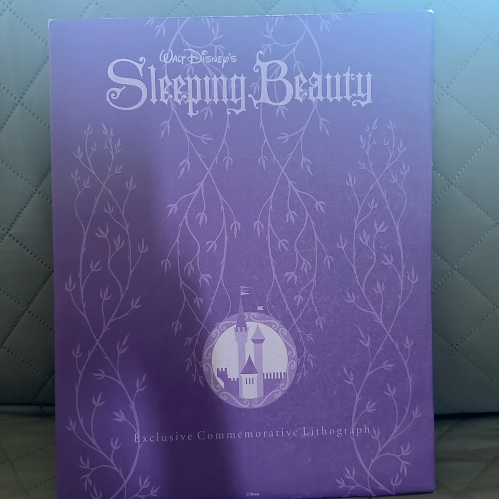 Disney Sleeping Beauty Exclusive Lithograph